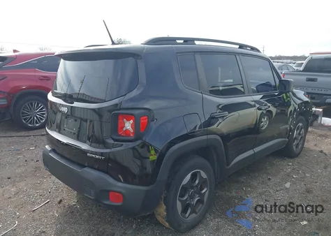 2016 Jeep Renegade Sport z USA, uszkodzony, nr VIN ZACCJAAT5GPD71586